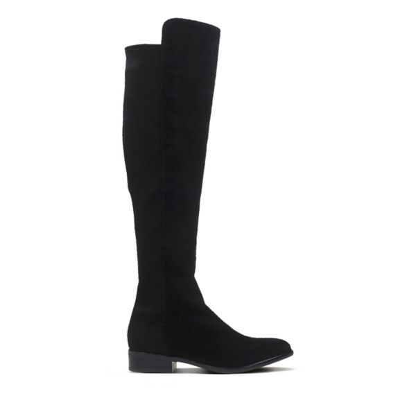 Clarks Womens Caddy Belle Knee High Boots Black | USA-6813790